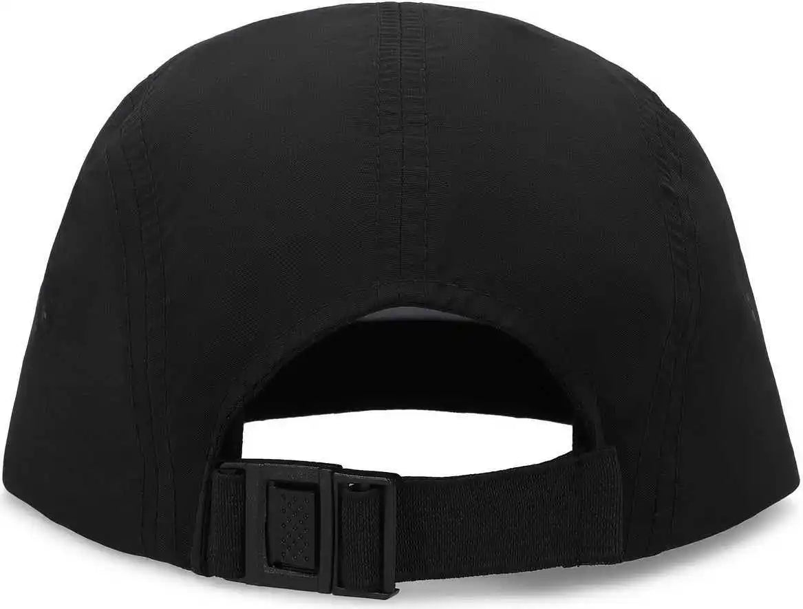 Pacific Headwear P781 Packable Camper Cap Black / 7’’ 7 7/8’’