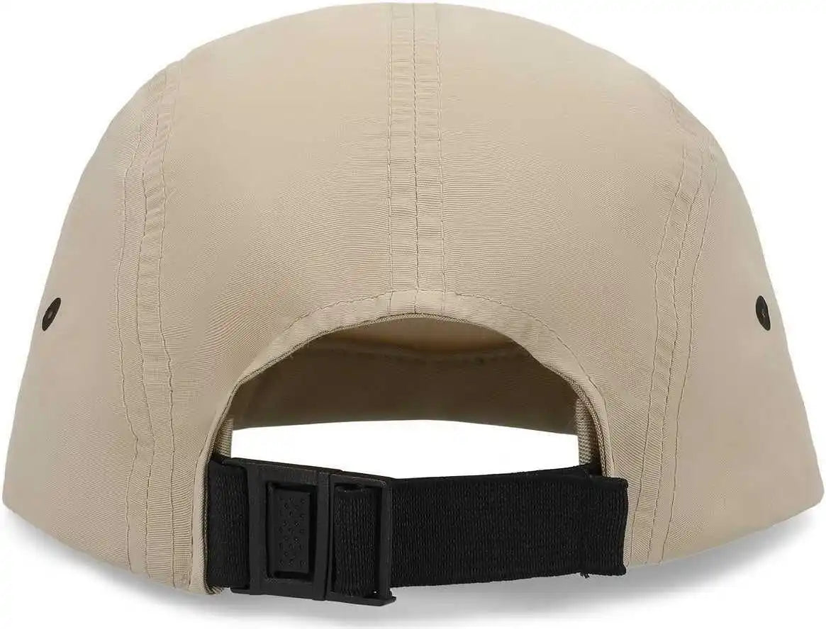 Pacific Headwear P781 Packable Camper Cap - Light Khaki - 7’’ - 7 7/8’’