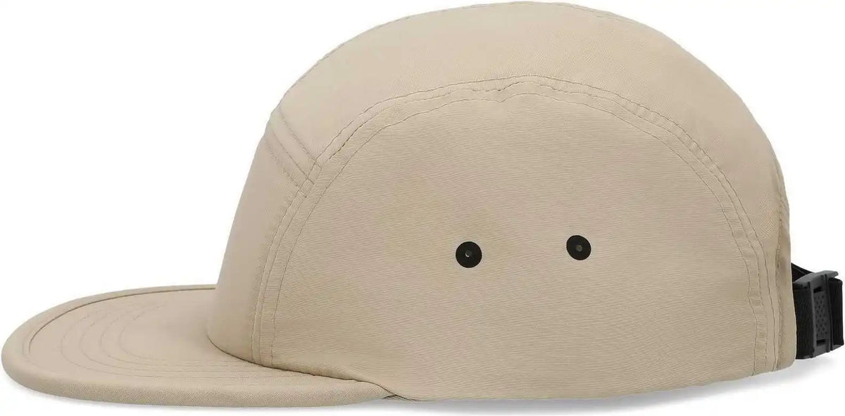 Pacific Headwear P781 Packable Camper Cap - Light Khaki - 7’’ - 7 7/8’’