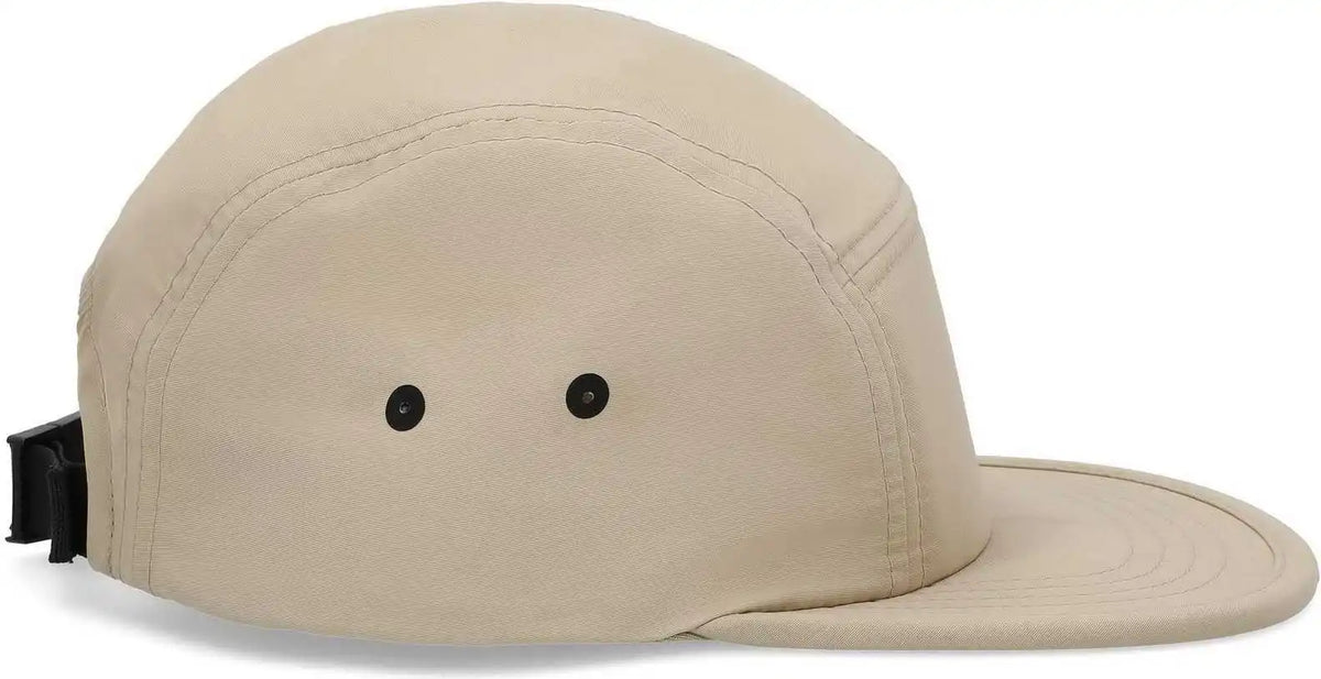 Pacific Headwear P781 Packable Camper Cap - Light Khaki - 7’’ - 7 7/8’’