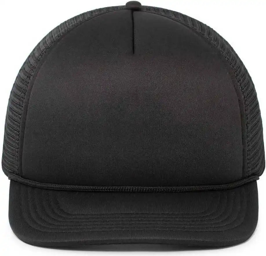 Pacific Headwear P782 Foamie Fresh Trucker Cap - Black - 7’’ - 7 7/8’’