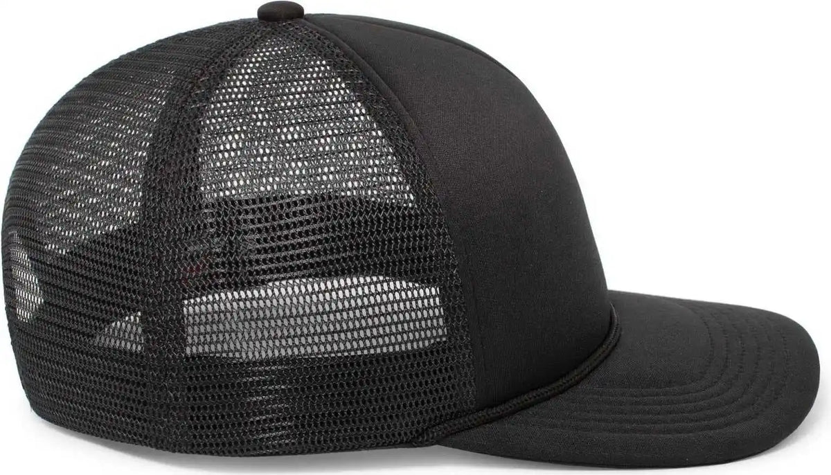 Pacific Headwear P782 Foamie Fresh Trucker Cap Black / 7’’ 7 7/8’’