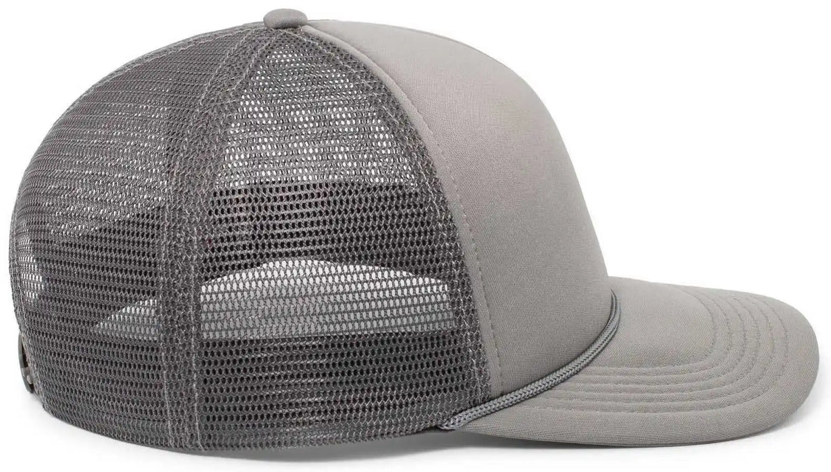 Pacific Headwear P782 Foamie Fresh Trucker Cap Graphite Dark Gray / 7’’ 7 7/8’’