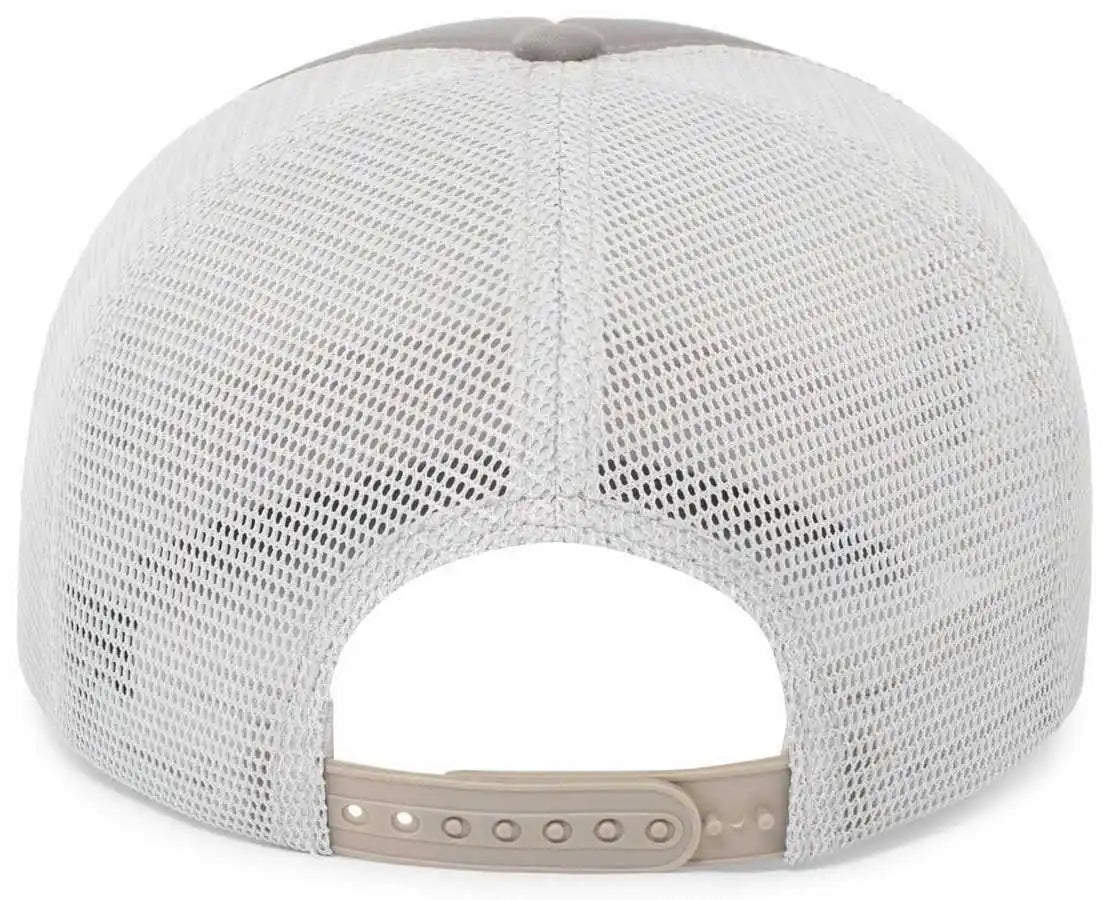 Pacific Headwear P782 Foamie Fresh Trucker Cap Graphite Silver Dark Gray Light / 7’’ 7 7/8’’