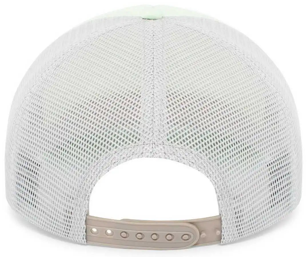 Pacific Headwear P782 Foamie Fresh Trucker Cap Mint Silver Light Gray / 7’’ 7 7/8’’
