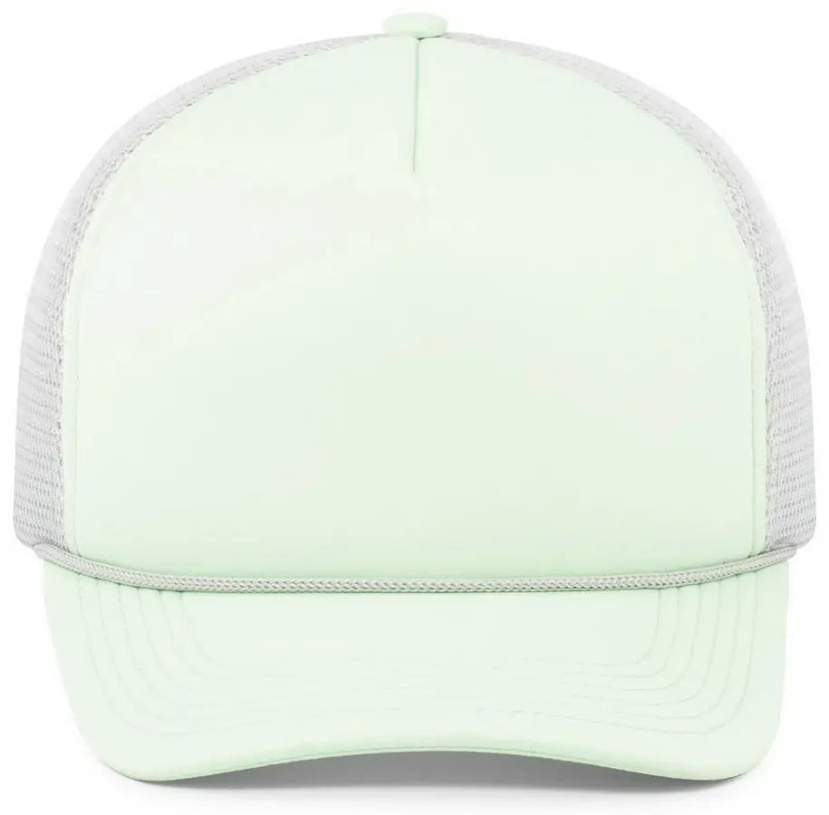 Pacific Headwear P782 Foamie Fresh Trucker Cap - Mint Silver - Light Gray / 7’’ - 7 7/8’’