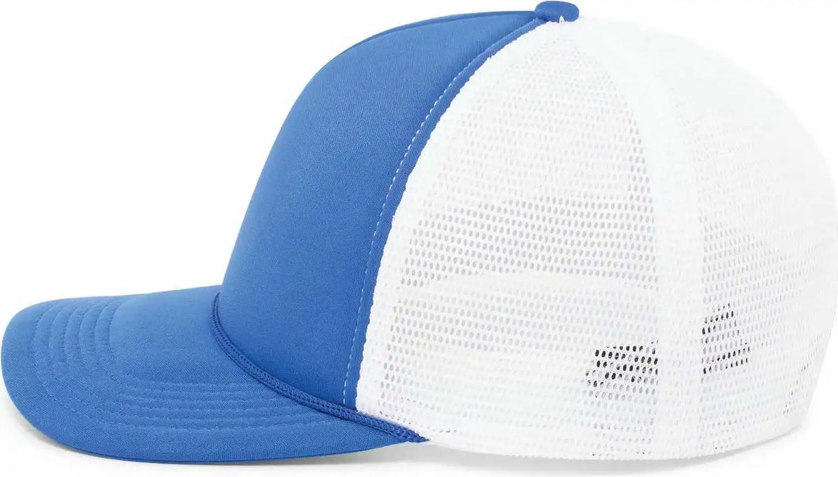 Pacific Headwear P782 Foamie Fresh Trucker Cap Royal White / 7’’ 7 7/8’’