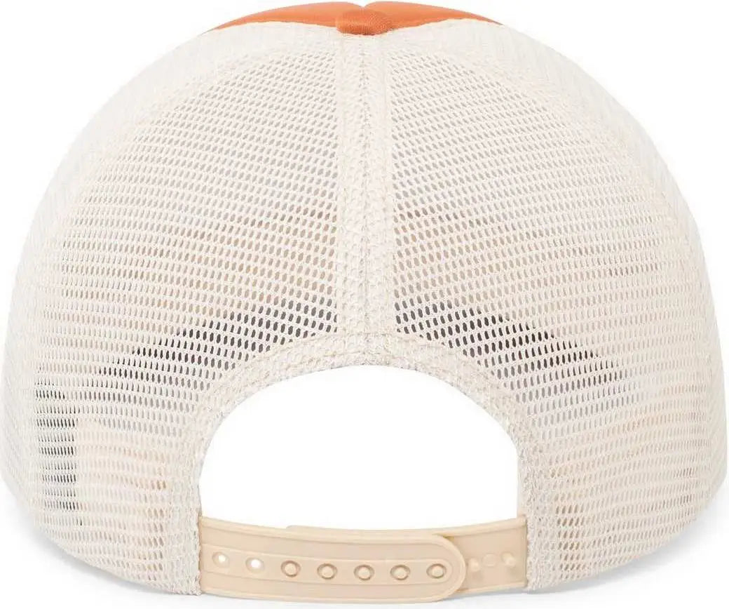 Pacific Headwear P782 Foamie Fresh Trucker Cap - Rust Khaki