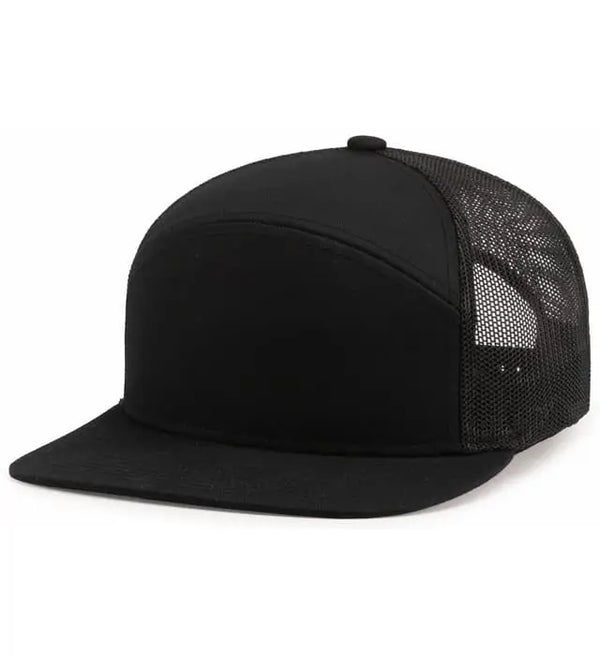 Pacific Headwear P787 6-Panel Arch Trucker Snapback - HIT a Double