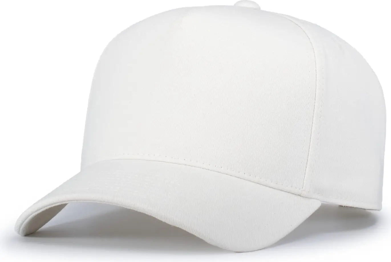 Pacific Headwear P814 Heritage 5-panel Snapback Cap - Vintage White - one Size Fits Most