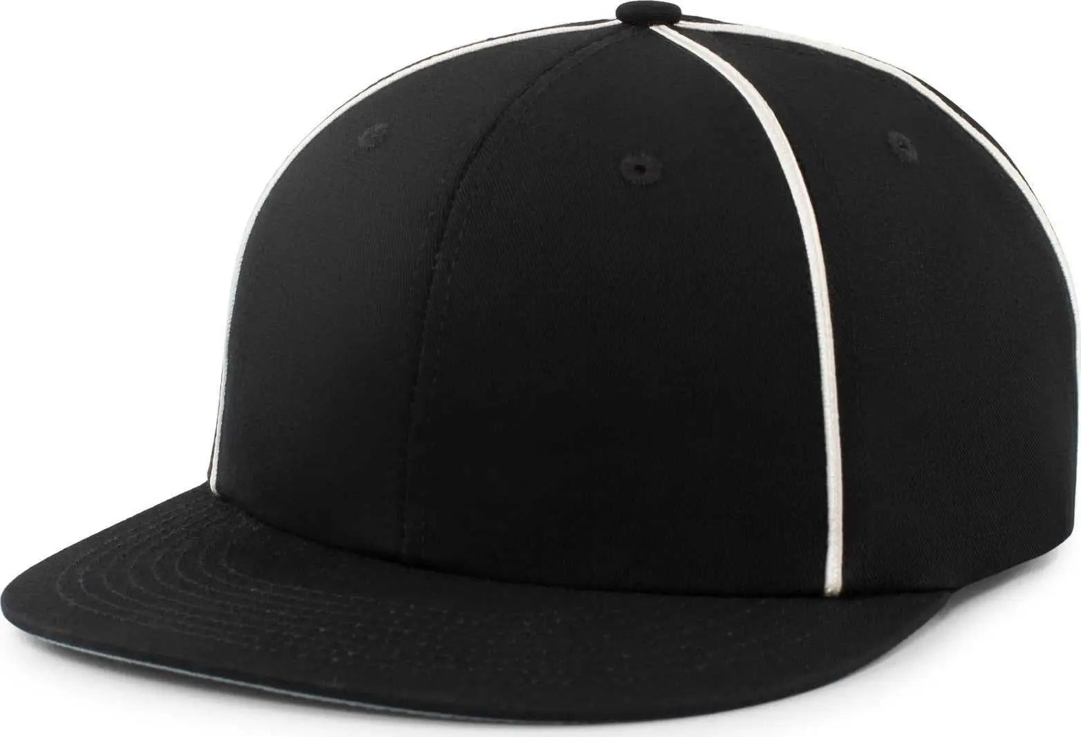 Pacific Headwear P820 Momentum Team Cap - Black White
