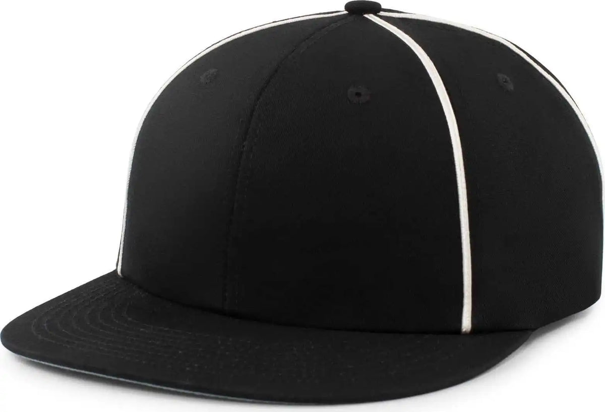 Pacific Headwear P820 Momentum Team Cap Black White / 7’’ 7 7/8’’