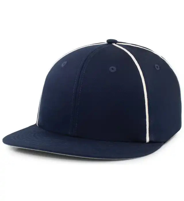 Pacific Headwear P820 Momentum Team Cap - Navy White - 7’’ 7 7/8’’