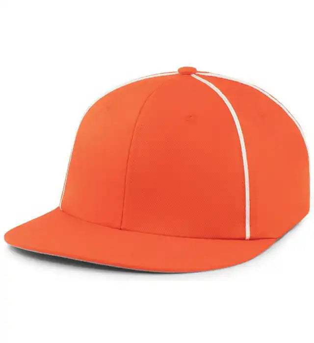 Pacific Headwear P820 Momentum Team Cap - Orange White - 7’’ 7 7/8’’