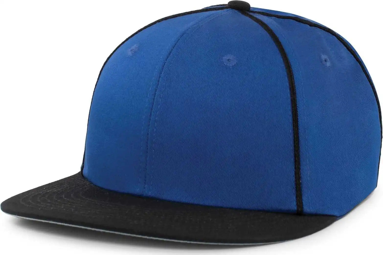Pacific Headwear P820 Momentum Team Cap - Royal Black - 7’’ 7 7/8’’