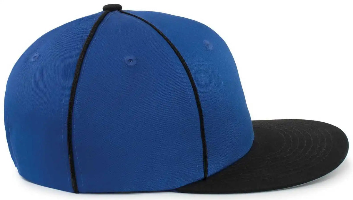 Pacific Headwear P820 Momentum Team Cap - Royal Black