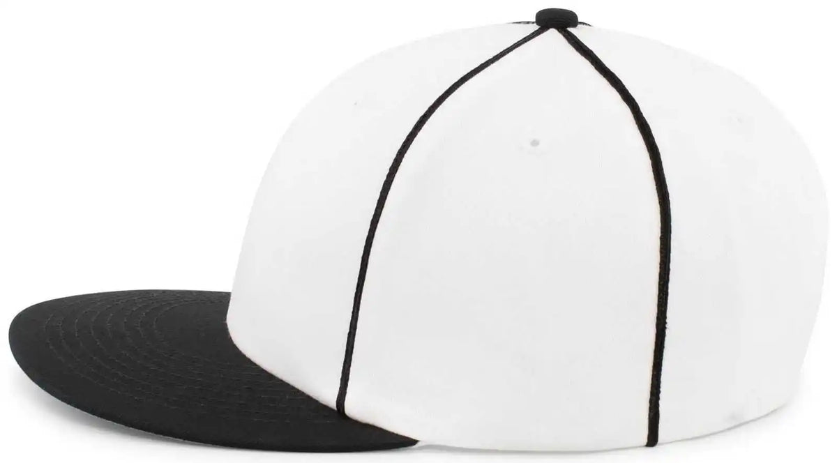 Pacific Headwear P820 Momentum Team Cap White Black