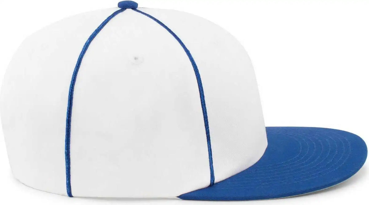 Pacific Headwear P820 Momentum Team Cap - White Royal