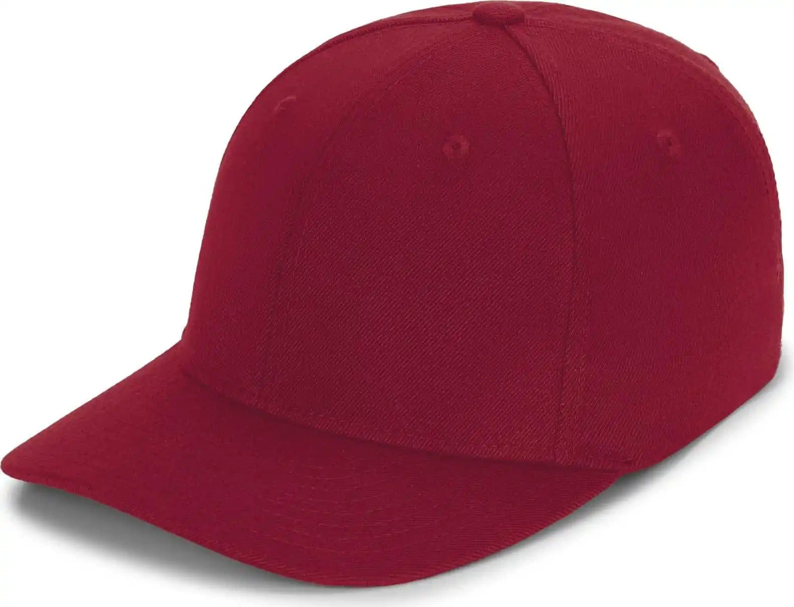 Pacific Headwear P821 Pro-wool Pacflex Cap - Cardinal - 6 3/8’’ - 7/8’’