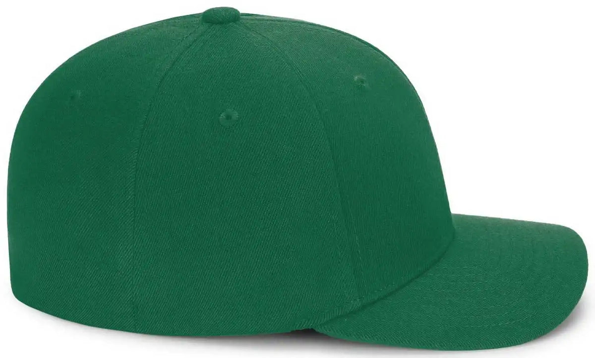 Pacific Headwear P821 Pro Wool Pacflex Cap Dark Green