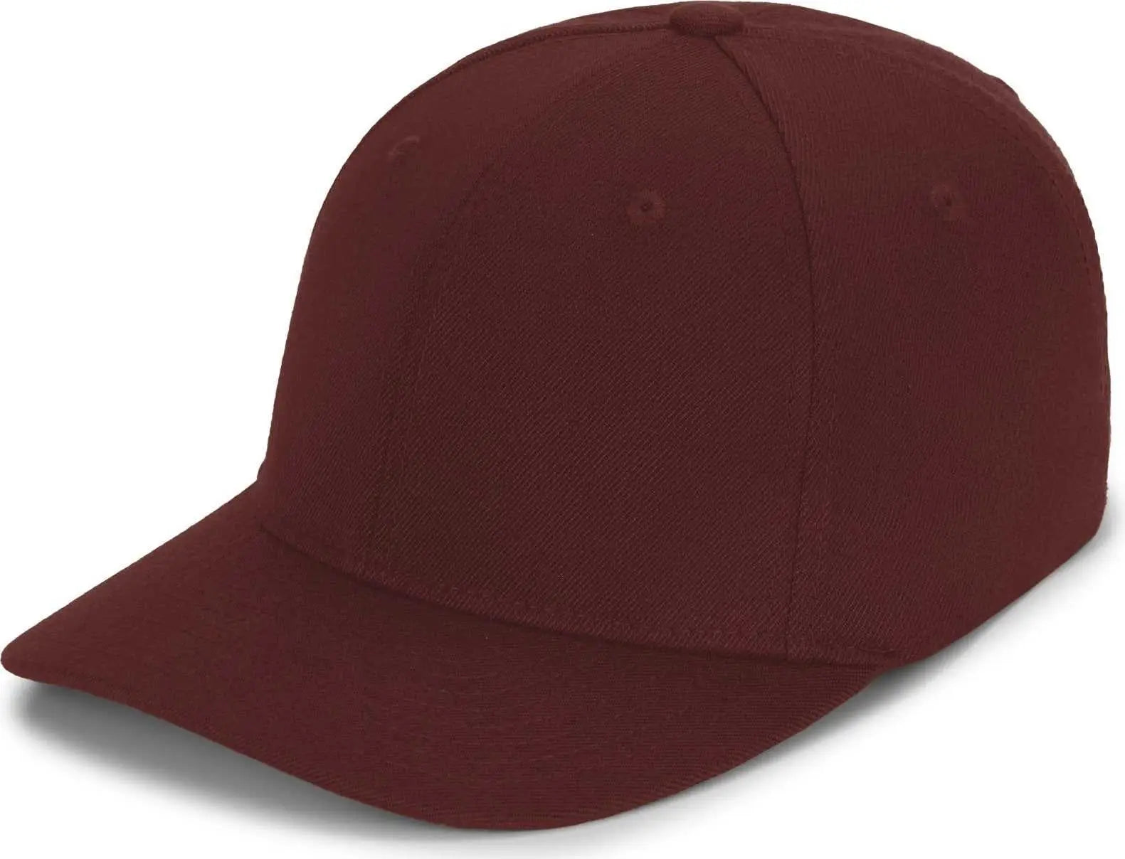 Pacific Headwear P821 Pro Wool Pacflex Cap - Maroon - 6 1/2’’ 7’’