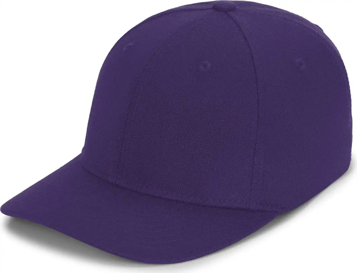 Pacific Headwear P821 Pro Wool Pacflex Cap Purple / 6 1/2’’ 7’’