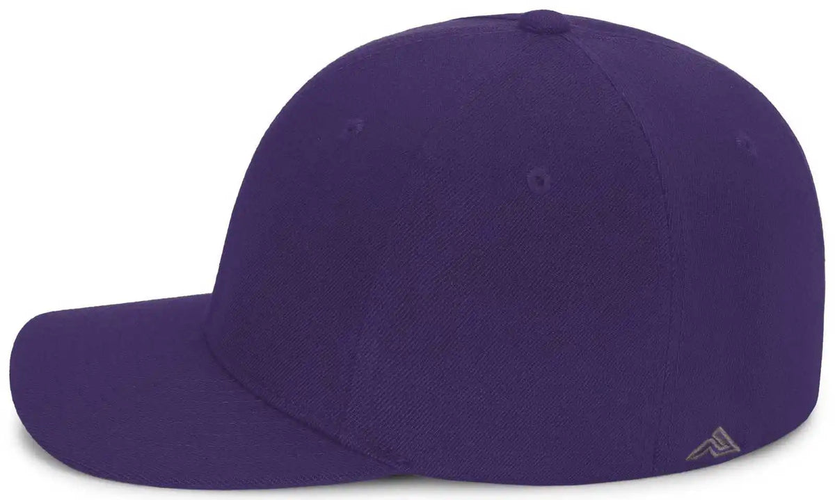 Pacific Headwear P821 Pro Wool Pacflex Cap Purple