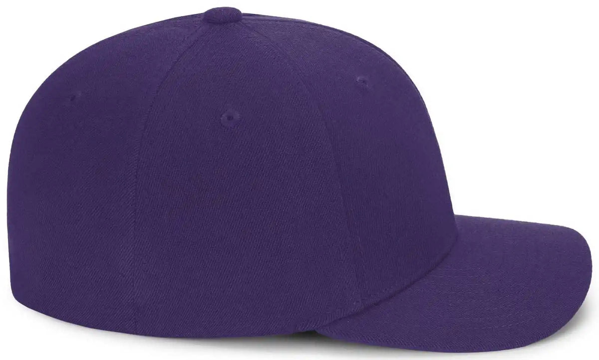 Pacific Headwear P821 Pro Wool Pacflex Cap Purple