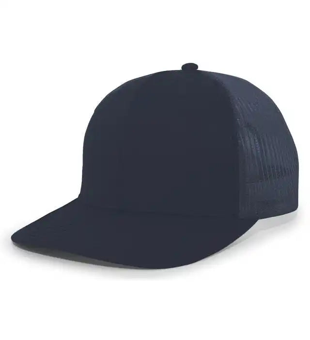 Pacific Headwear Pe10 Trucker Snapback Cap - Navy - 7’’ - 7 7/8’’