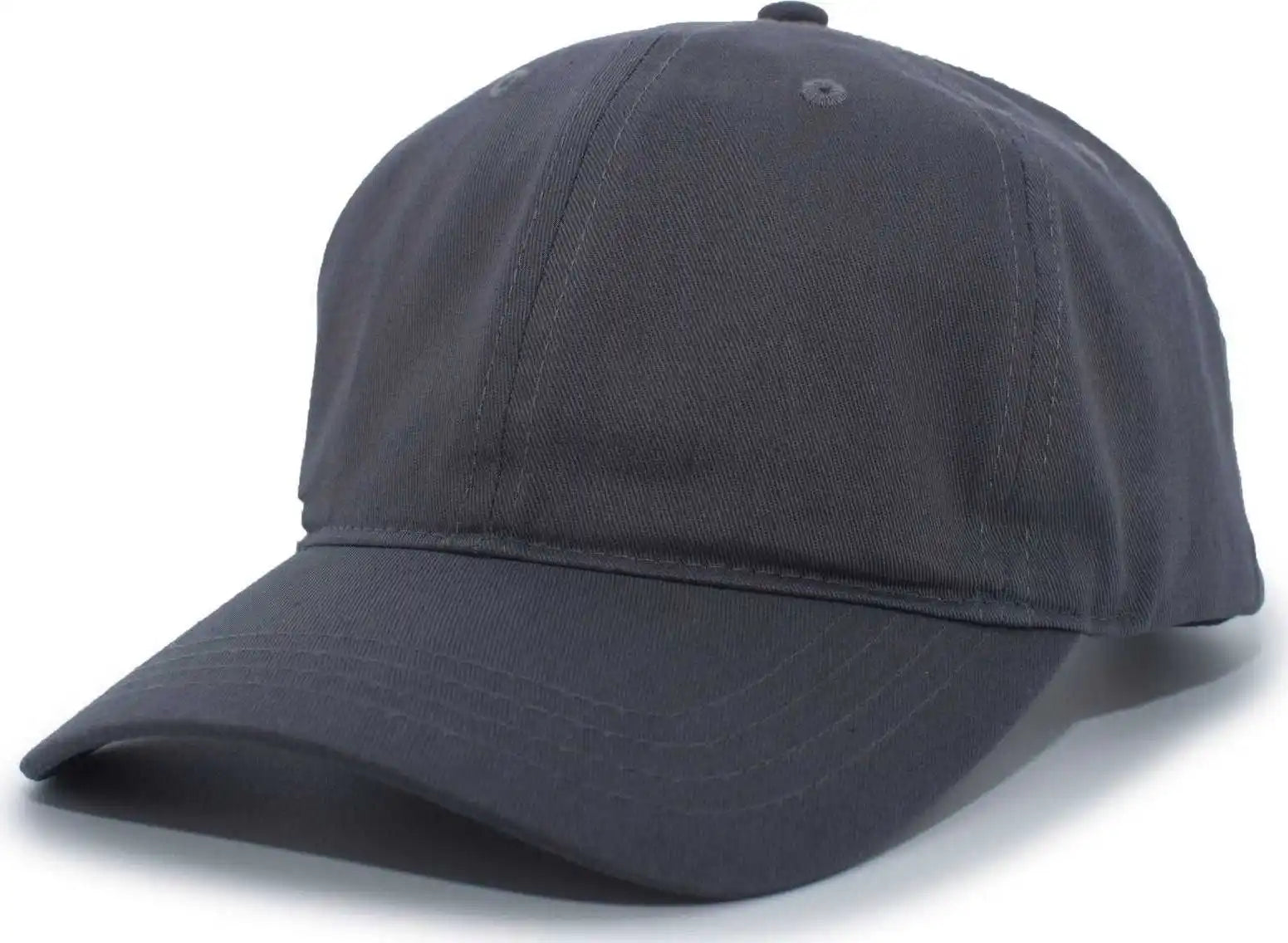 Pacific Headwear Pe8 Unstructured Buckle Back Cap Graphite Dark Gray / 7’’ 7 7/8’’