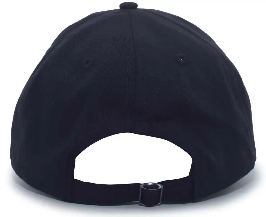 Pacific Headwear Pe8 Unstructured Buckle Back Cap - Navy - 7’’ - 7 7/8’’