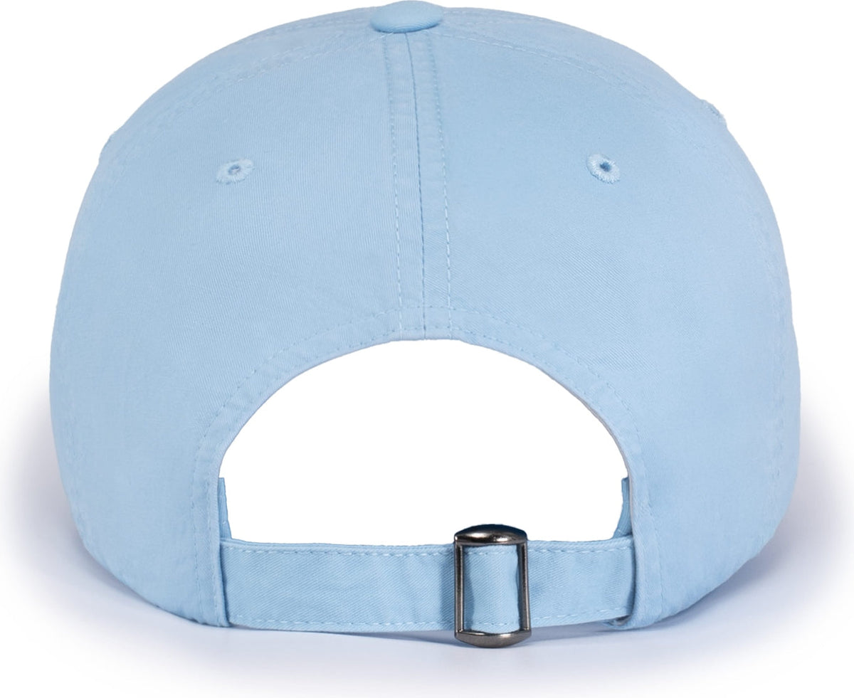 Pacific Headwear V57 Blank Vintage Buckle Strap Adjustable Cap - Columbia Blue - Os