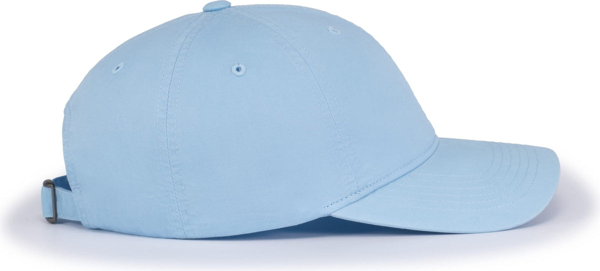 Pacific Headwear V57 Blank Vintage Buckle Strap Adjustable Cap - Columbia Blue - Os