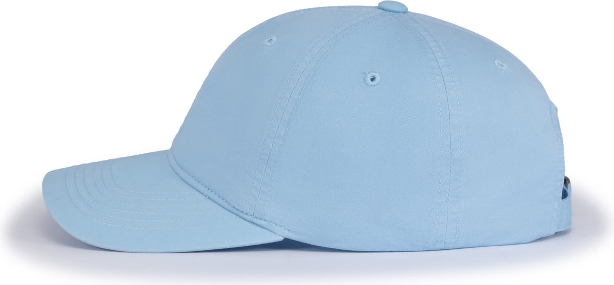 Pacific Headwear V57 Blank Vintage Buckle Strap Adjustable Cap - Columbia Blue - Os