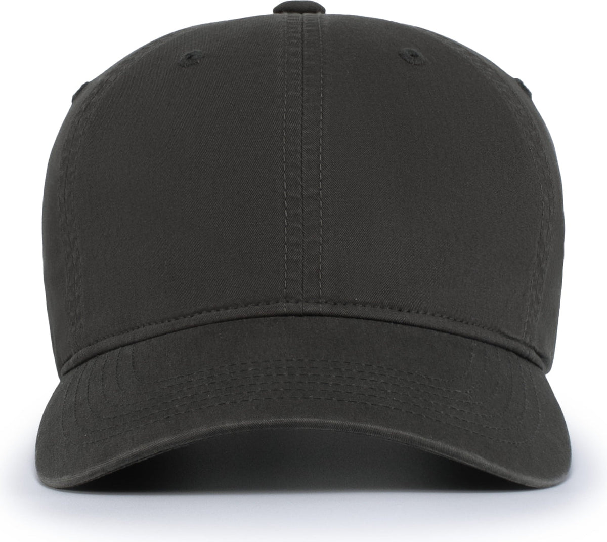 Pacific Headwear V57 Blank Vintage Buckle Strap Adjustable Cap - Charcoal - Dark Gray / Os
