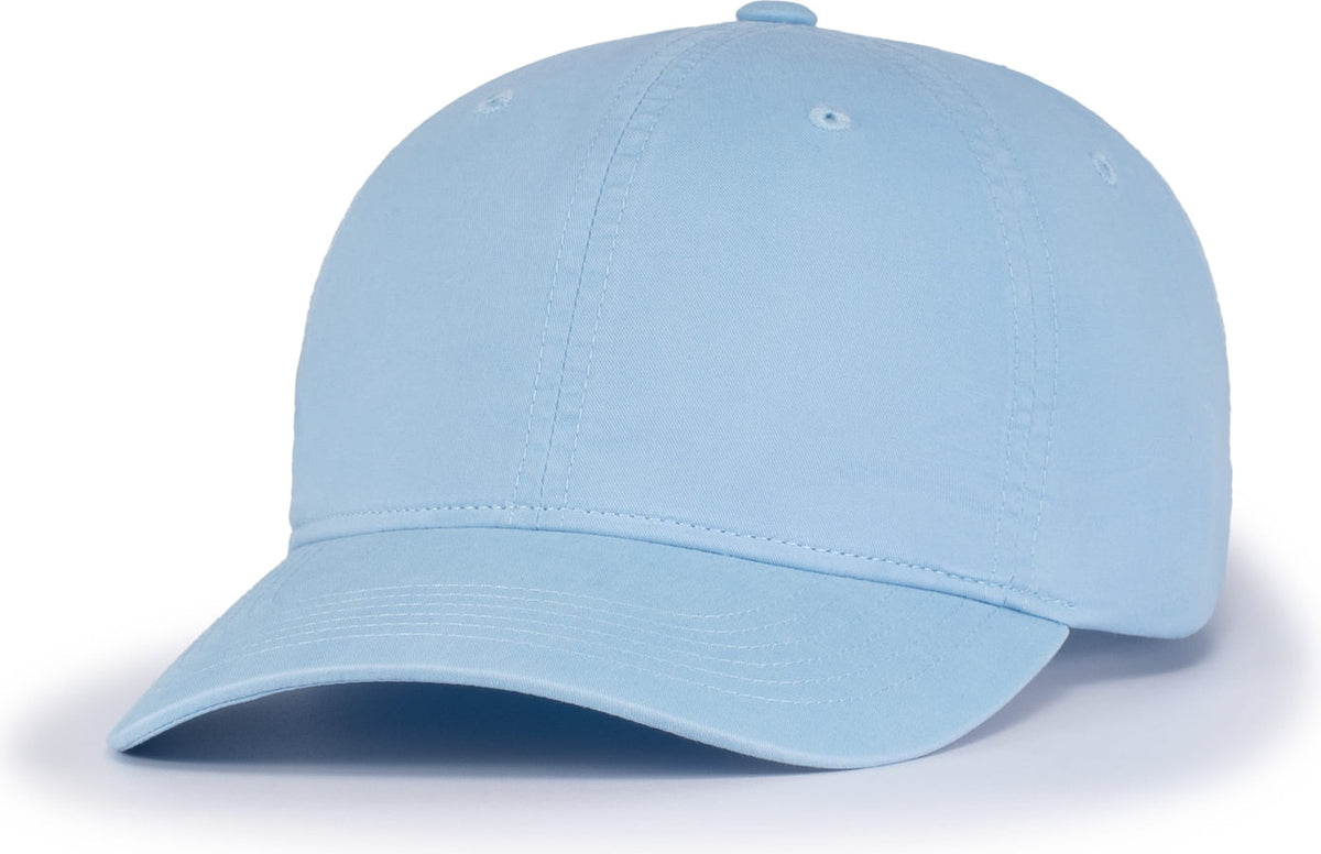 Pacific Headwear V57 Blank Vintage Buckle Strap Adjustable Cap - Columbia Blue - Os