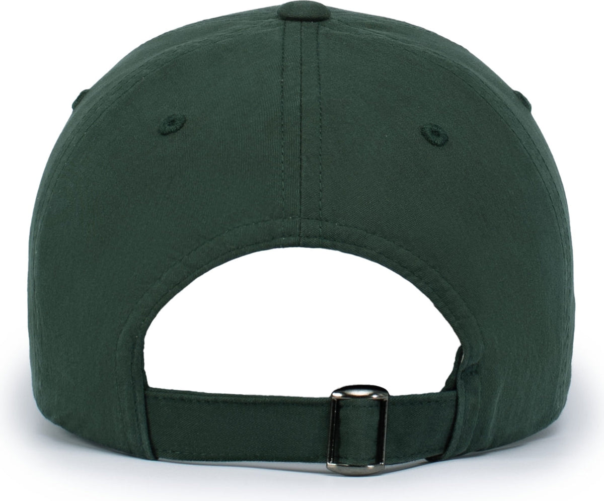 Pacific Headwear V57 Blank Vintage Buckle Strap Adjustable Cap - Dark Green - Forest / Os