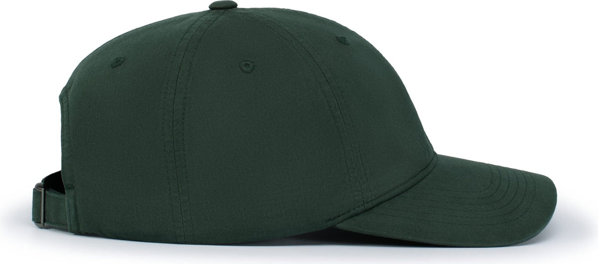 Pacific Headwear V57 Blank Vintage Buckle Strap Adjustable Cap - Dark Green - Forest / Os