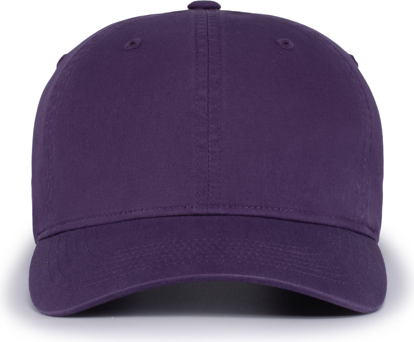 Pacific Headwear V57 Blank Vintage Buckle Strap Adjustable Cap - Purple - Os