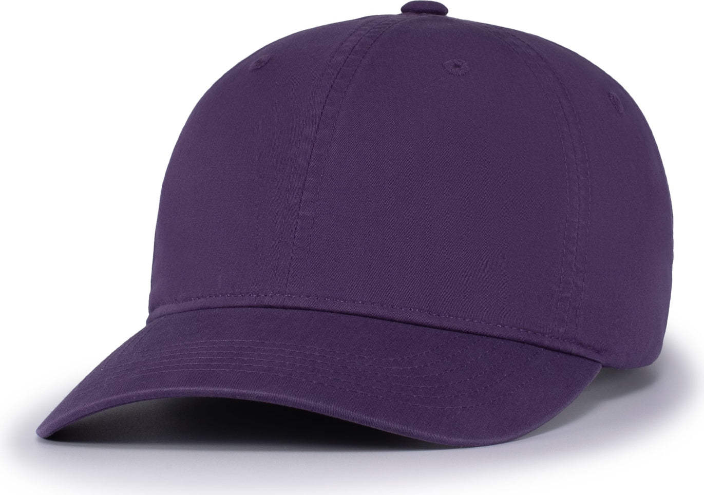 Pacific Headwear V57 Blank Vintage Buckle Strap Adjustable Cap - Purple - Os