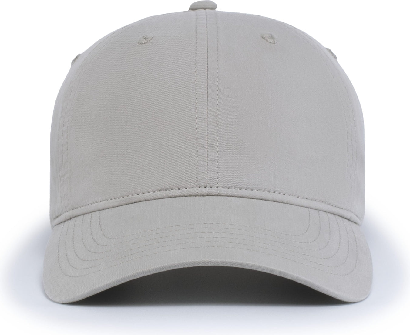 Pacific Headwear V57 Blank Vintage Buckle Strap Adjustable Cap - Silver - Light Gray / Os