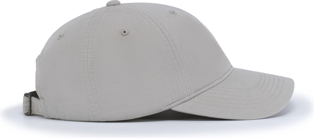 Pacific Headwear V57 Blank Vintage Buckle Strap Adjustable Cap - Silver - Light Gray / Os