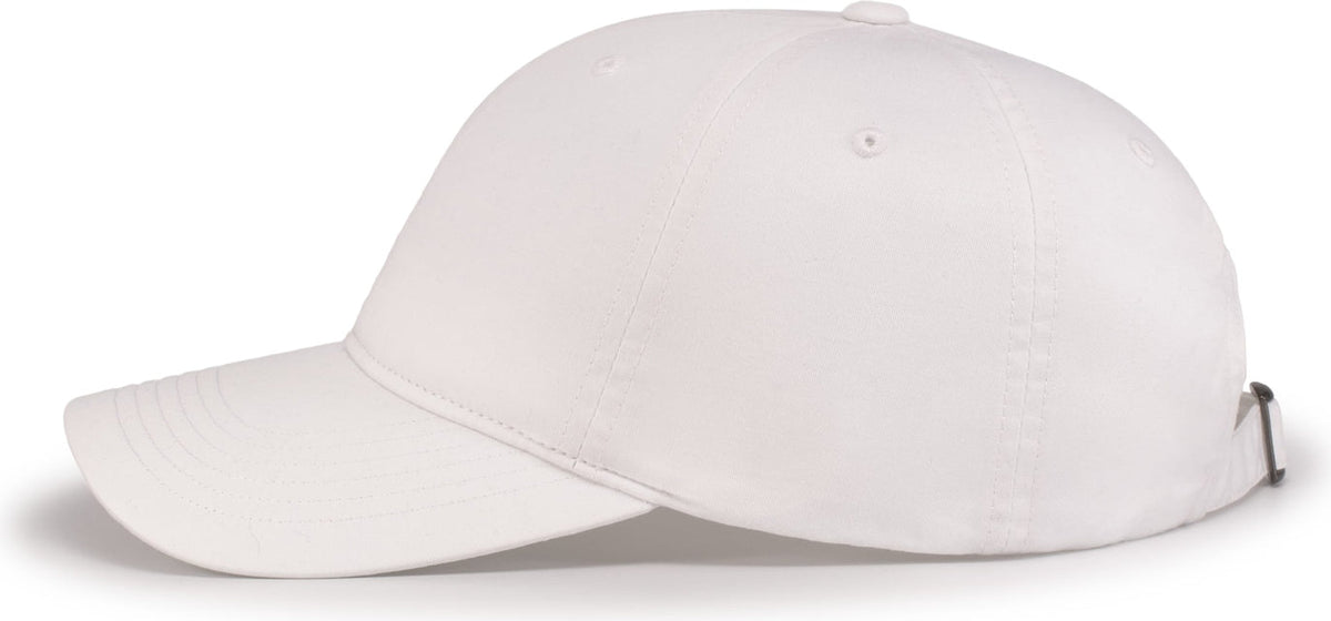 Pacific Headwear V57 Blank Vintage Buckle Strap Adjustable Cap - White - Os