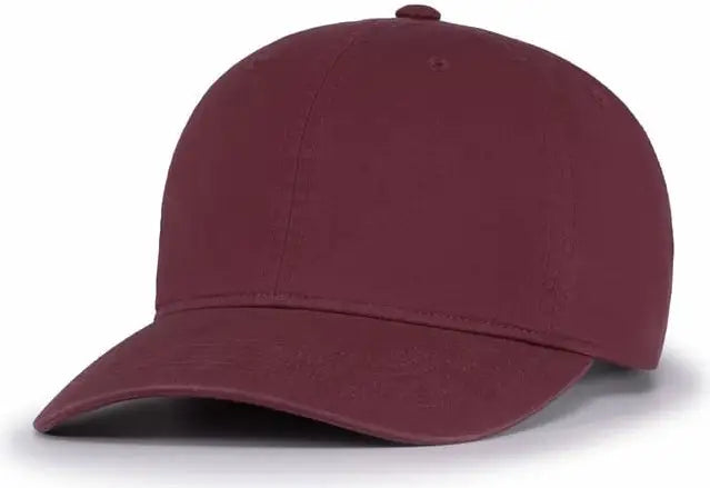 Pacific Headwear V57 Vintage Buckle Strap Adjustable Cap - Cardinal