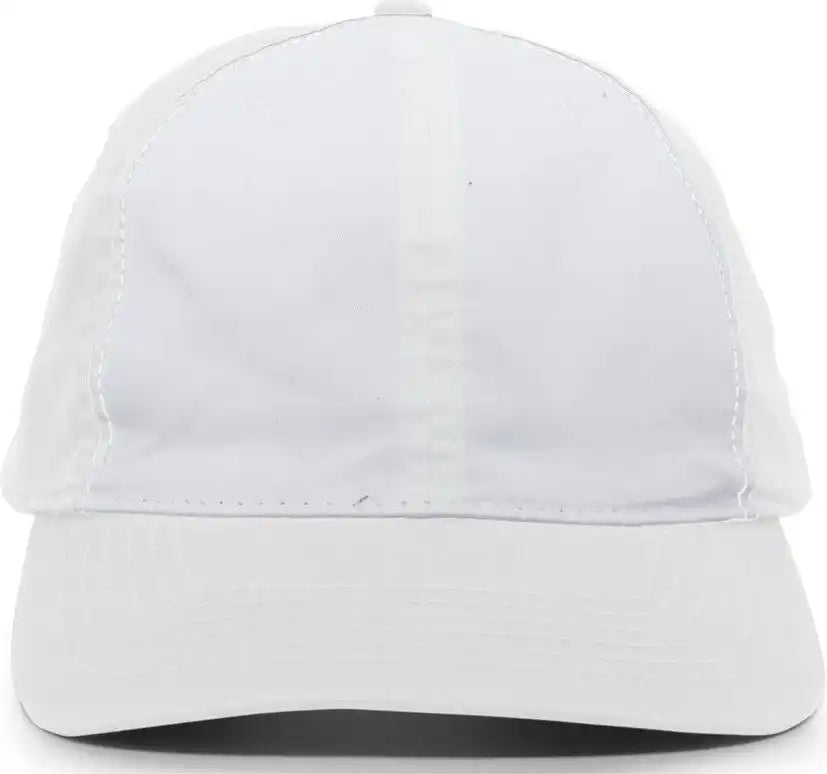 Pacific Headwear V57 Vintage Buckle Strap Adjustable Cap - White - 7’’ - 7 7/8’’