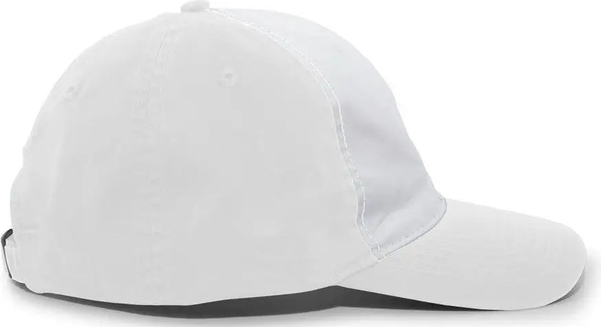 Pacific Headwear V57 Vintage Buckle Strap Adjustable Cap - White - 7’’ - 7 7/8’’