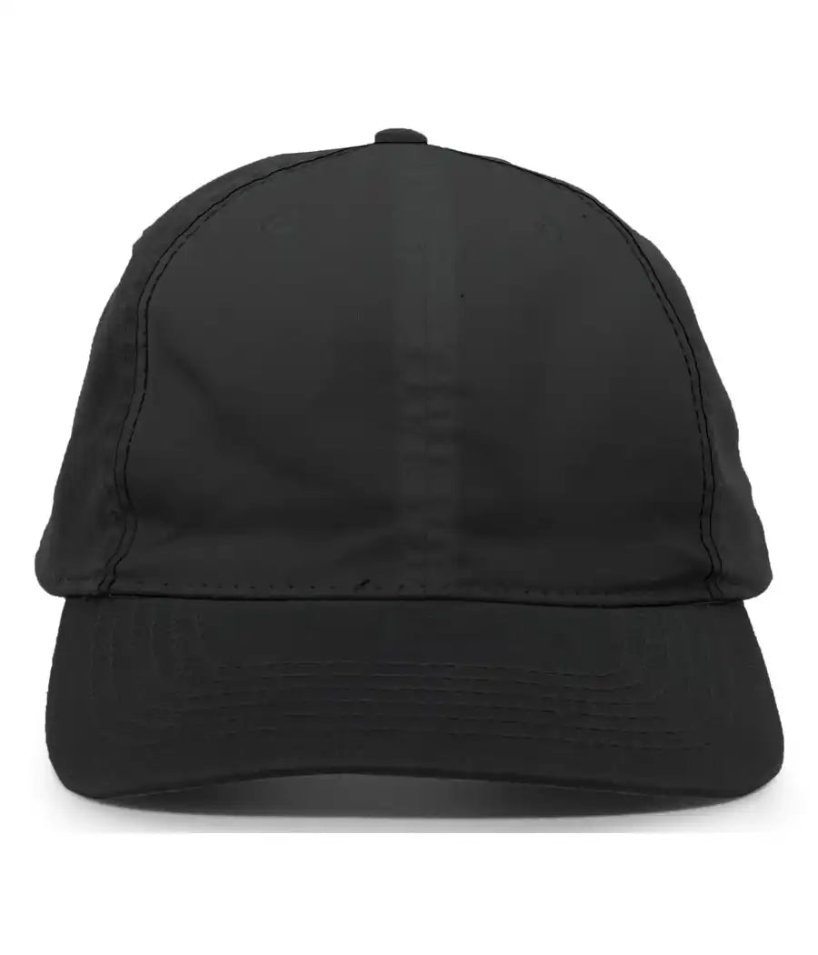 Pacific Headwear V57 Vintage Cotton Buckle Back Cap - Black - 7’’ - 7 7/8’’