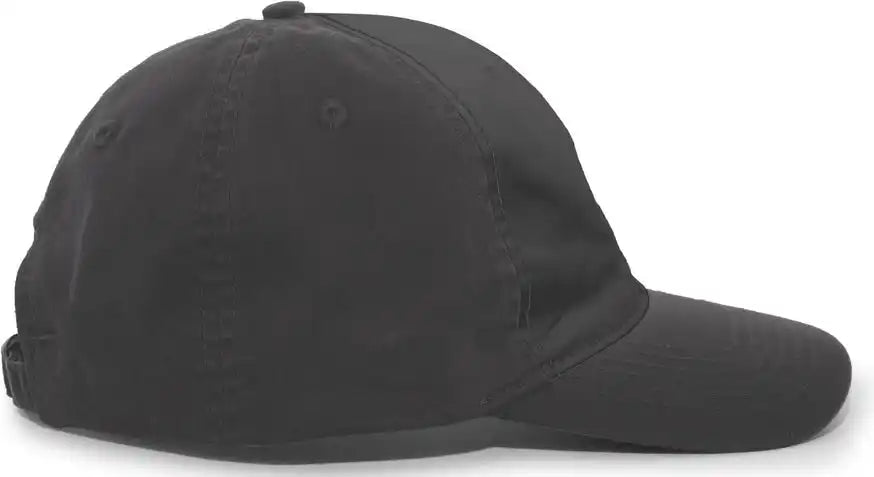 Pacific Headwear V57 Vintage Cotton Buckle Back Cap - Charcoal - Dark Gray / 7’’ - 7 7/8’’