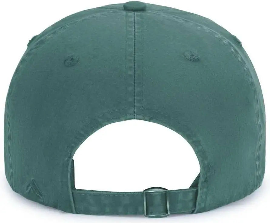 Pacific Headwear V57 Vintage Cotton Buckle Back Cap - Dark Green - Forest / 7’’ - 7 7/8’’