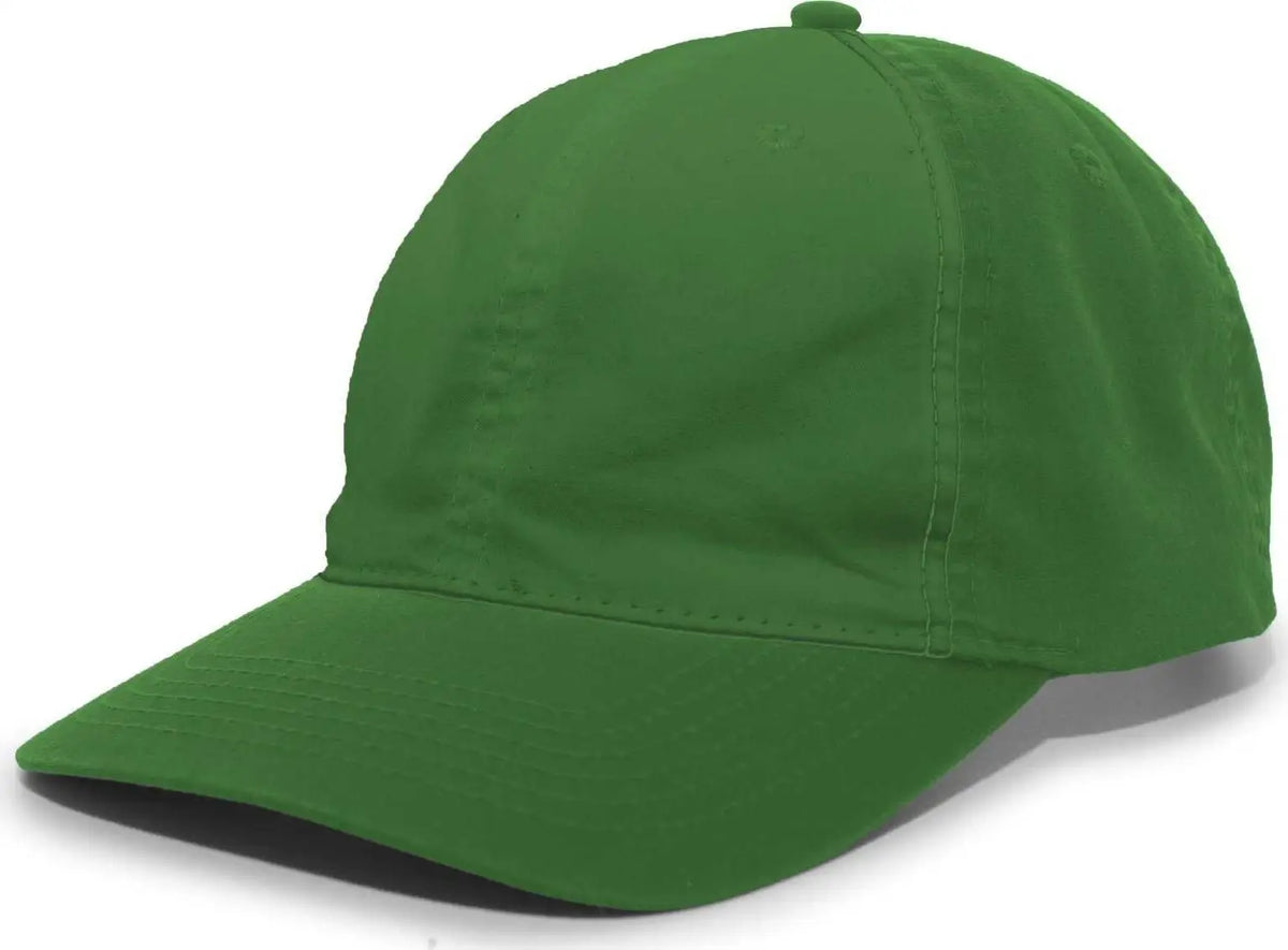 Pacific Headwear V57 Vintage Cotton Buckle Back Cap - Kelly